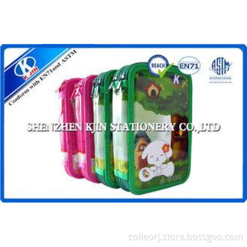 Double Layer Kids Personalized Stationery Sets With Colored
